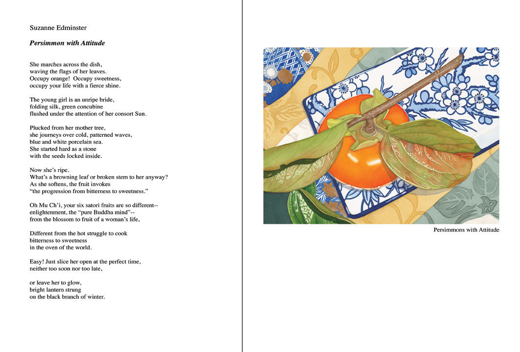 persimmons poem